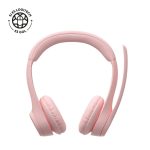 Audifono C/Microf Logitech Zone 300 Bluetooth/20Hrs Rosado