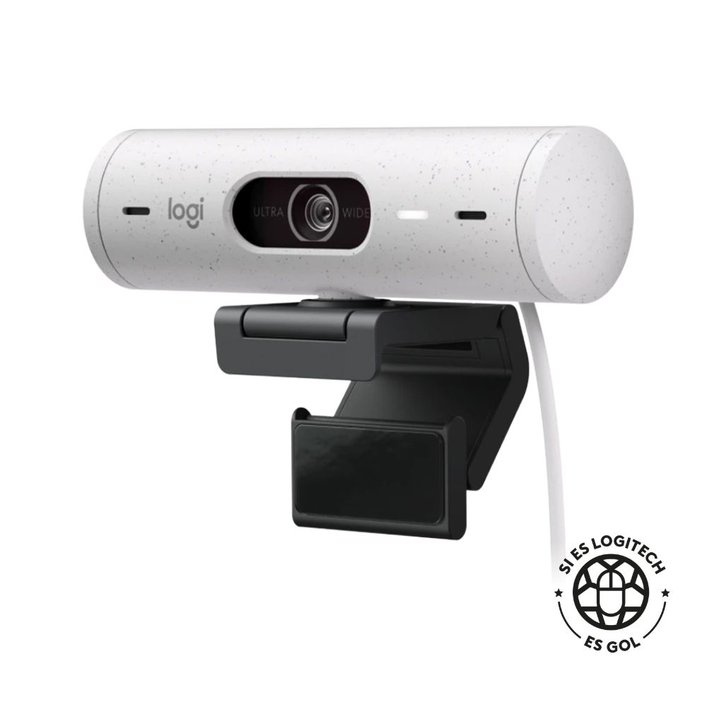 15.jpg CÁMARA WEB FULL HD LOGITECH BRIO 500 - BLANCO - Imagen 1