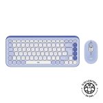 Teclado Logitech + Mouse Pop Icon Bluetooth Wireless Lila