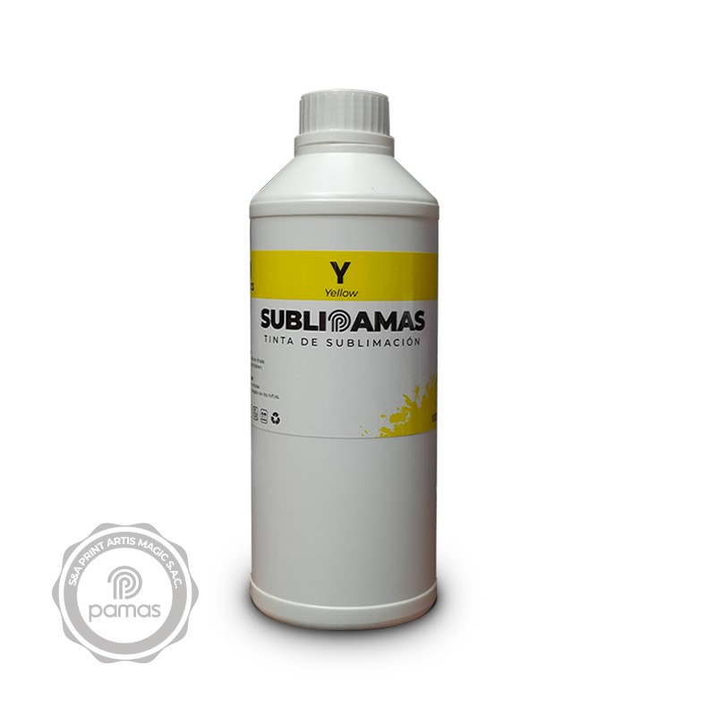 800-TINTA-DE-SUBLIMACION-PAMAS-1-LITRO-YELLOW.jpg Tinta De Sublimación PAMAS 1 Litro – Yellow - Imagen 1