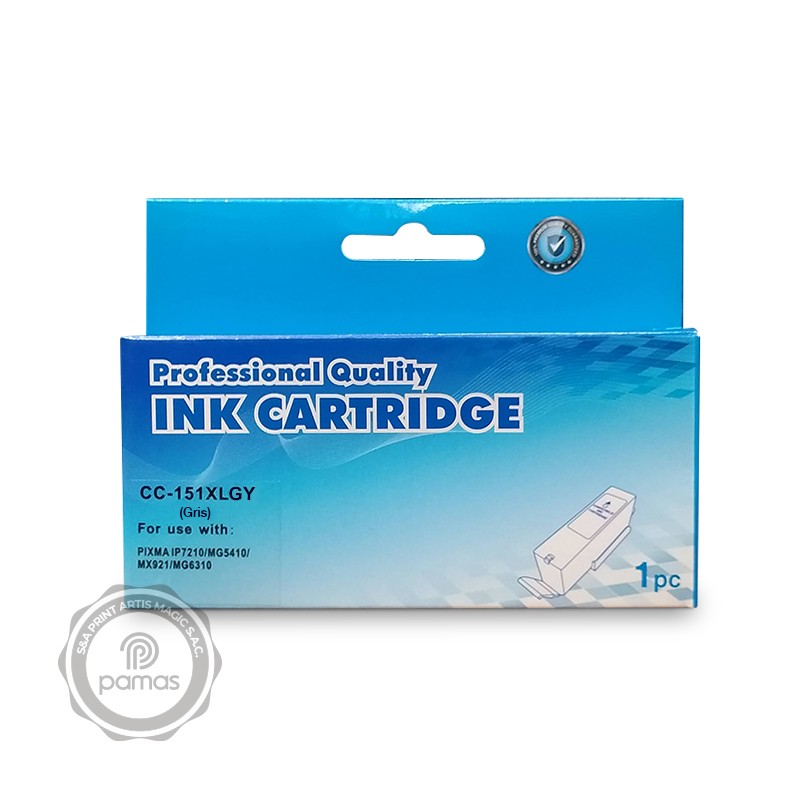 838-TINTA-PAMAS-COMPATIBLE-CANON-151-XL-GRAY.jpg Tinta PAMAS Compatible Canon 151XL Gray - Imagen 1