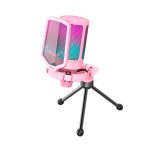 Micrófono USB Gaming RGB, FIFINE AmpliGame A6V - Pink
