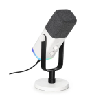 Microfono Fifine Ampligame Am8 Rgb White Usb Xlr Dinamico - White - Imagen 2