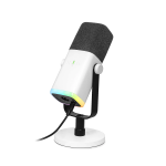 Microfono Fifine Ampligame Am8 Rgb White Usb Xlr Dinamico - White - Imagen 3