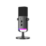 Microfono Fifine Ampligame Am8 Rgb White Usb Xlr Dinamico - Black - Imagen 2