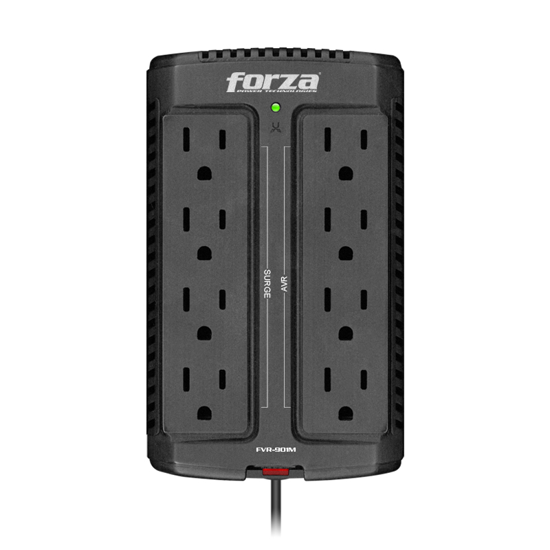 FVR-902_1.jpg ESTABILIZADOR FORZA FVR-902 900VA/450W 220VA 8 - Imagen 1