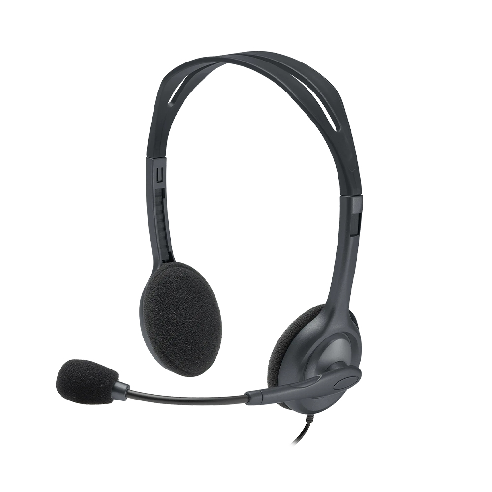 H111-1.jpg AUDÍFONOS ESTÉREO CON MICRÓFONO LOGITECH H111 - Imagen 1