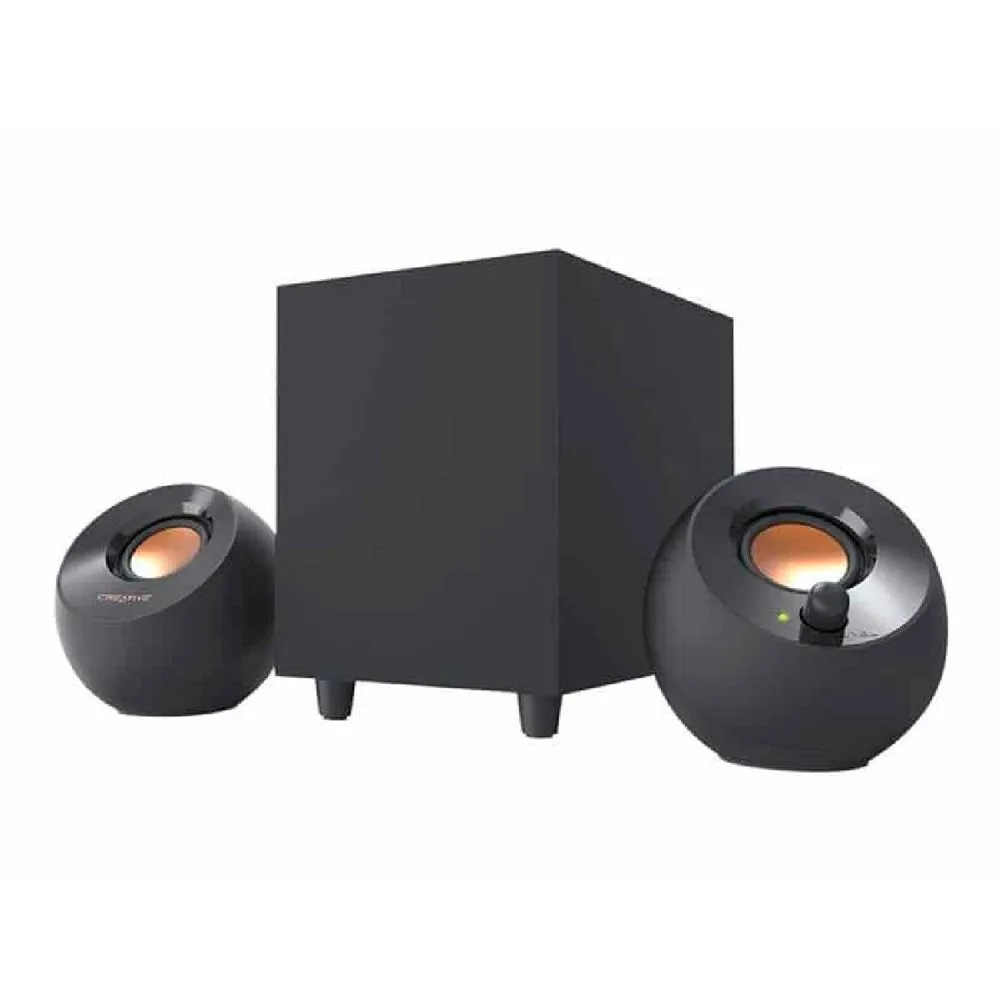 PEBBLE-PLUS-3.jpg PARLANTE 2.1 CREATIVE PEBBLE PLUS | 16W | NEGRO - Imagen 1