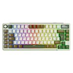TECLADO GAMER ROYAL KLUDDE RK-L75 PALM GREEN-CREAMY