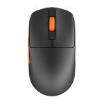 MOUSE GAMER ROYAL KLUDGE M30 NEGRO/NARANJA
