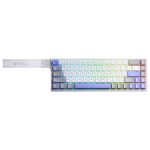 TECLADO MAGNÉTICO AULA WIN68HE MAX RGB CABLEADO BLANCO-GRIS-MORADO - Imagen 2