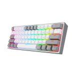 Teclado Gamer Redragon Fizz Pro Inalámbrico  K616 | White / Gray - Imagen 3