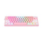 Teclado Gamer Redragon Fizz Pro Inalámbrico  K616 | Pink / White - Imagen 4