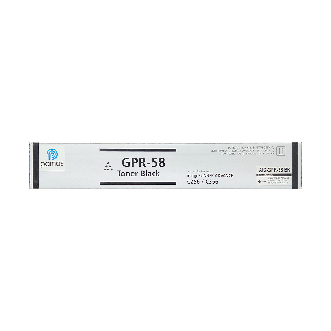 gpr-58-bk.jpg Toner Compatible Pamas GPR-58 - Black - Imagen 1