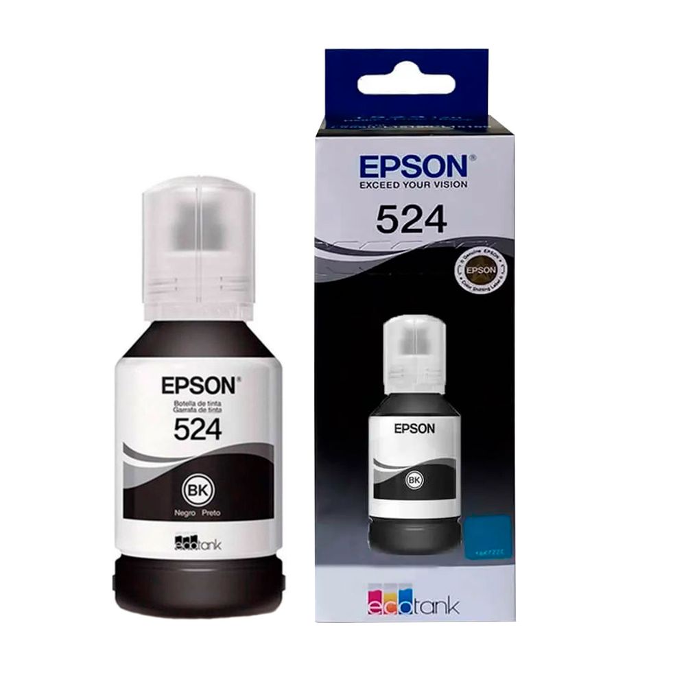 imageUrl_1.jpg Tinta Epson 524 NEGRO Botella 70ML - Imagen 1