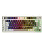 TECLADO GAMER RK-L75 PALM MOKKO GREY-CREAMY SWITECH