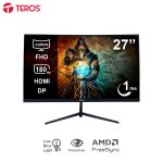 MONITOR GAME CURVO TEROS TE-2787G FULL HD 27 " VA 180hz 1ms 1800R