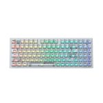 Teclado Gamer Redragon Pollux Pro K628CT Ice Silver