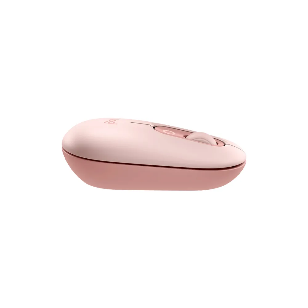 Teclado Logitech + Mouse Pop Icon Bluetooth Wireless Pink - Imagen 4