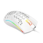 Mouse Gamer Redragon Storm Elite M988 Blanco - Imagen 4
