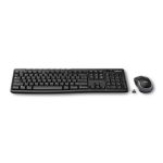 Combo Logitech Inalambrico MK270 Receptor USB/Diseño Ergonomico/ NEGRO - Imagen 2