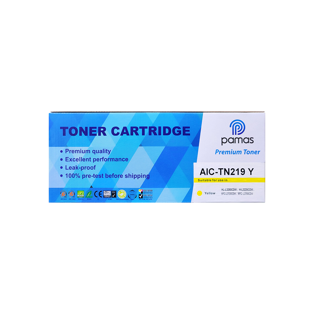 tn-219-y-1.jpg Toner Compatible Pamas Para Brother TN-219 - Yellow - Imagen 1