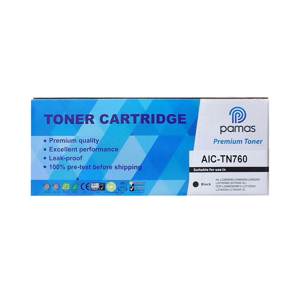 tn760.jpg Toner Compatible Pamas Para Brother TN760 - Imagen 1