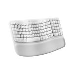 Teclado Ergonómico Logitech Wave Keys - Blanco - Imagen 2