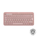 Teclado Inalámbrico Logitech K380s Pebble Keys 2 - Rosado