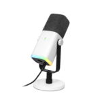 Microfono Fifine Ampligame Am8 Rgb White Usb Xlr Dinamico - White - Imagen 3