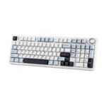 TECLADO AULA F99 PRO INALAMBRICO MECANICO SW-STAR VECTOR RGB BLANCO-CELES-NEGRO - Imagen 4