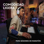 Audifono Gamer Con Microfono Logitech G522 Lightspeed Blanco - Imagen 6