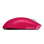 Logitech G PRO X SUPERLIGHT 2 LIGHTSPEED Gaming Mouse - Rosado - Imagen 2