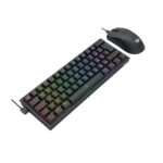 COMBO REDRAGON S143 TECLADO FIZZ SP + MOUSE M724 NEGRO - Imagen 2