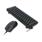 COMBO REDRAGON S143 TECLADO FIZZ SP + MOUSE M724 NEGRO - Imagen 3