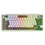 TECLADO GAMER ROYAL KLUDDE RK-L75 PALM GREEN-CREAMY