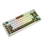 TECLADO GAMER ROYAL KLUDDE RK-L75 PALM GREEN-CREAMY - Imagen 2