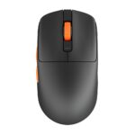 MOUSE GAMER ROYAL KLUDGE M30 NEGRO/NARANJA