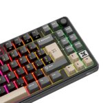 TECLADO ROYAL KLUDE RK-X87 CABLEADO PHANTOM - CREAMY SWITCH - Imagen 4