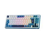 TECLADO ROYAL KLUDE RK-X87 CABLEADO PRUSSIAN BLUE - Imagen 7