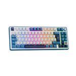 TECLADO ROYAL KLUDE RK-X87 CABLEADO PRUSSIAN BLUE - Imagen 2