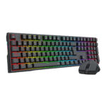 COMBO REDRAGON S146-SP TRUNDLE + K1NG M724 | TECLADO + MOUSE | NEGRO - Imagen 4