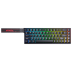 Teclado Aula Win68he 65% Magnetico Black (SW-Graywood) ingles