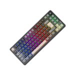 TECLADO ROYAL KLUDE RK-X87 INLAMBRICO PHANTOM-CREAMY SWITCH - Imagen 4