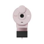 Cámara Web Full HD Logitech Brio 300 - Rosado - Imagen 4