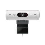 CÁMARA WEB FULL HD LOGITECH BRIO 500 - BLANCO - Imagen 4