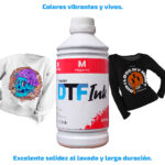 Tinta textil DTF Marca Pamas 1 Litro - Magenta - Imagen 2