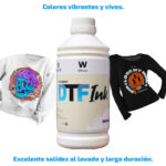 Tinta Textil DTF Marca Pamas 1 Litro - Blanco - Imagen 2