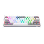 Teclado Gamer Redragon Fizz Pro Inalámbrico  K616 | White / Gray - Imagen 5