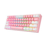 Teclado Gamer Redragon Fizz Pro Inalámbrico  K616 | Pink / White - Imagen 2